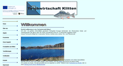 Desktop Screenshot of fischerei-klitten.de